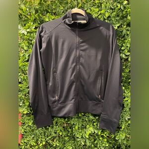 Nike Womens Black Windbreaker Jacket Size Small